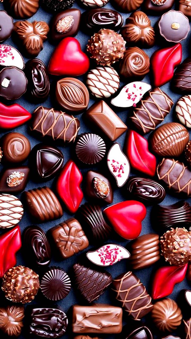 valentine chocolates wallpaper