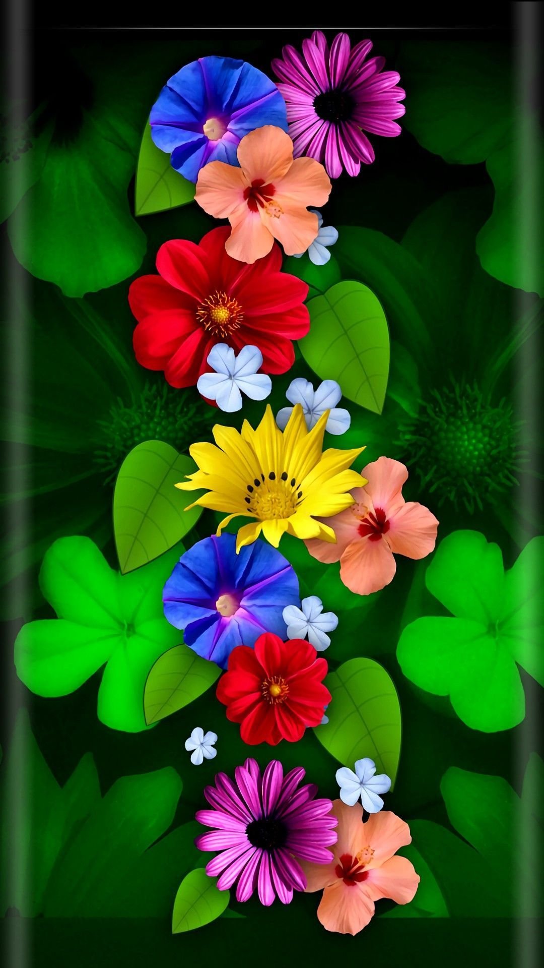 colourful flower backgrounds