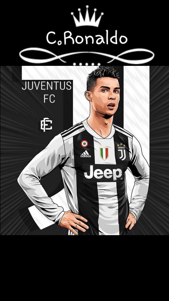 Download Cristiano Ronaldo Juventus Jeep-Adidas Jersey Wallpaper