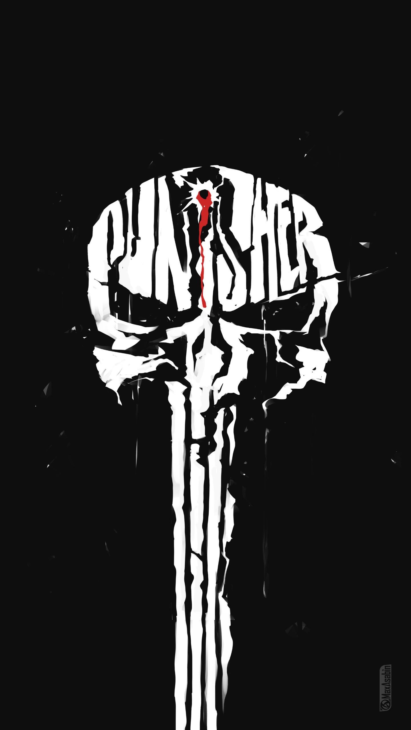 The punisher logo Wallpapers Download