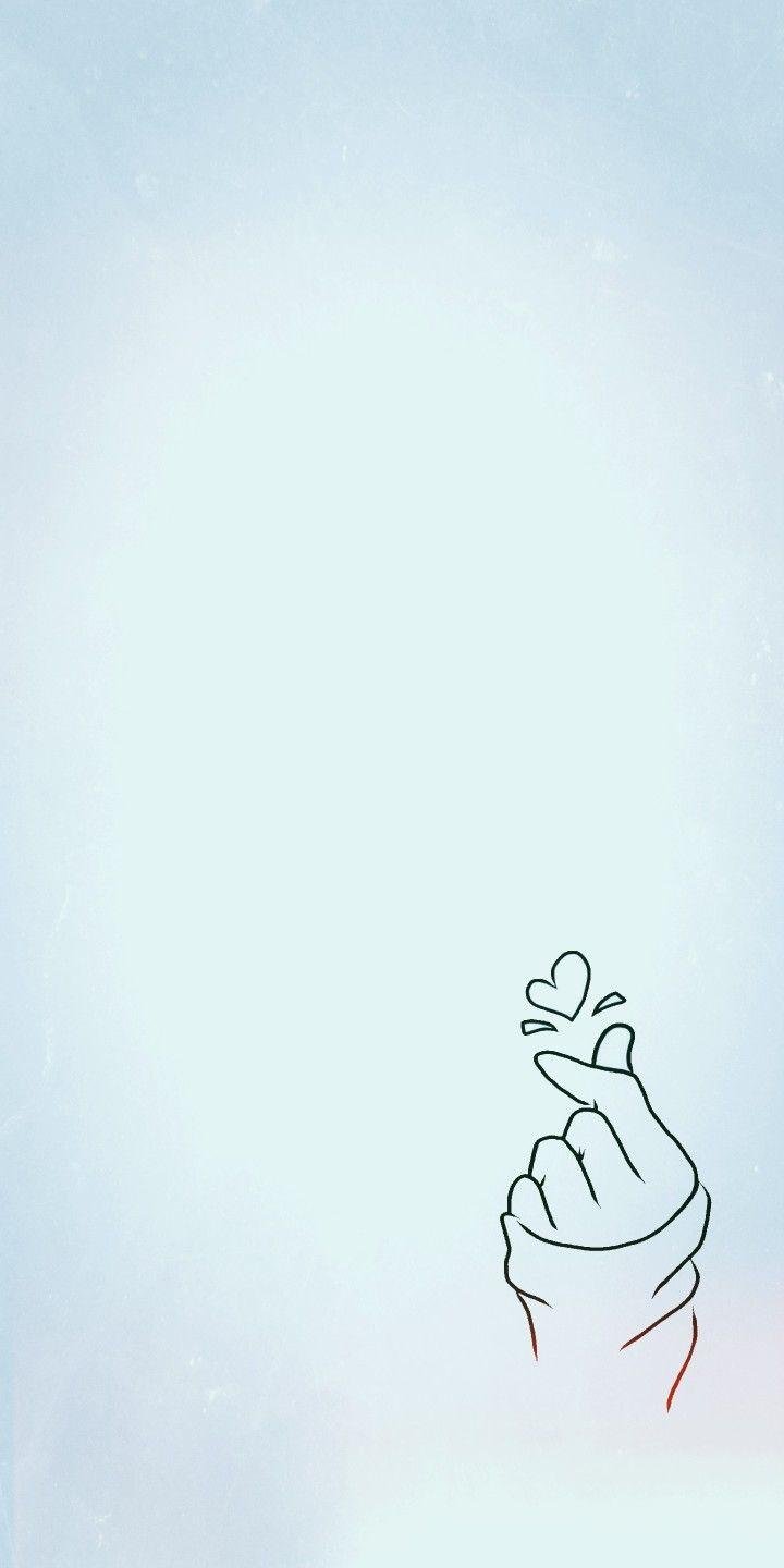 Love Hand Sign, Finger Heart Vector Draw Graphic by Cmeree · Creative  Fabrica