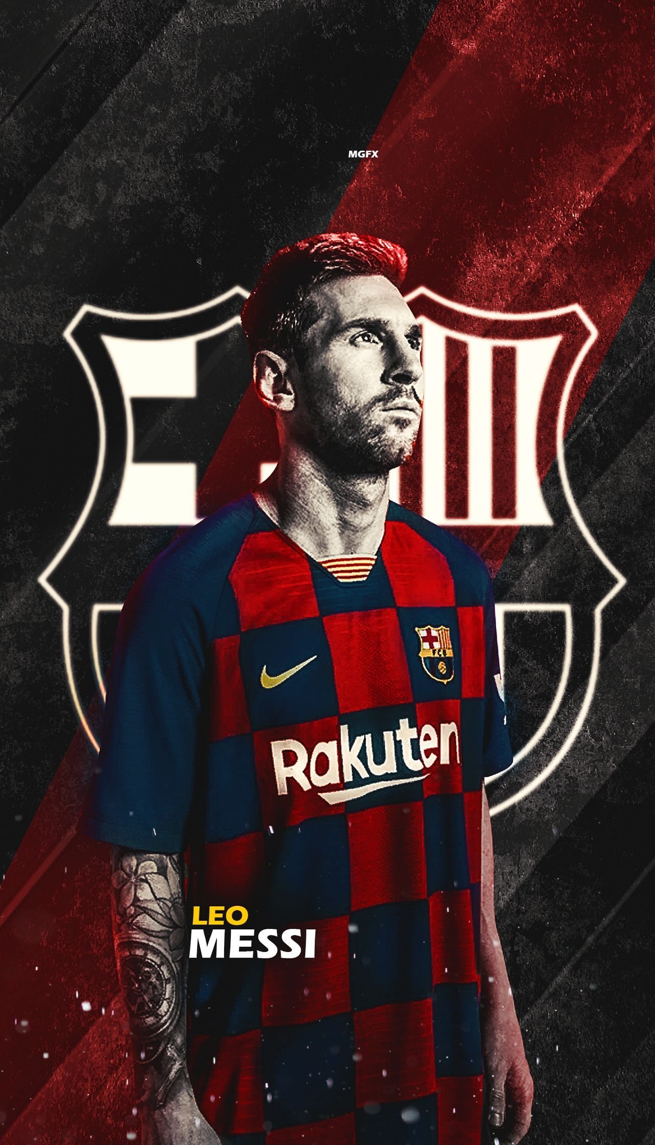 Messi Wallpaper designs, themes, templates and downloadable graphic  elements on Dribbble