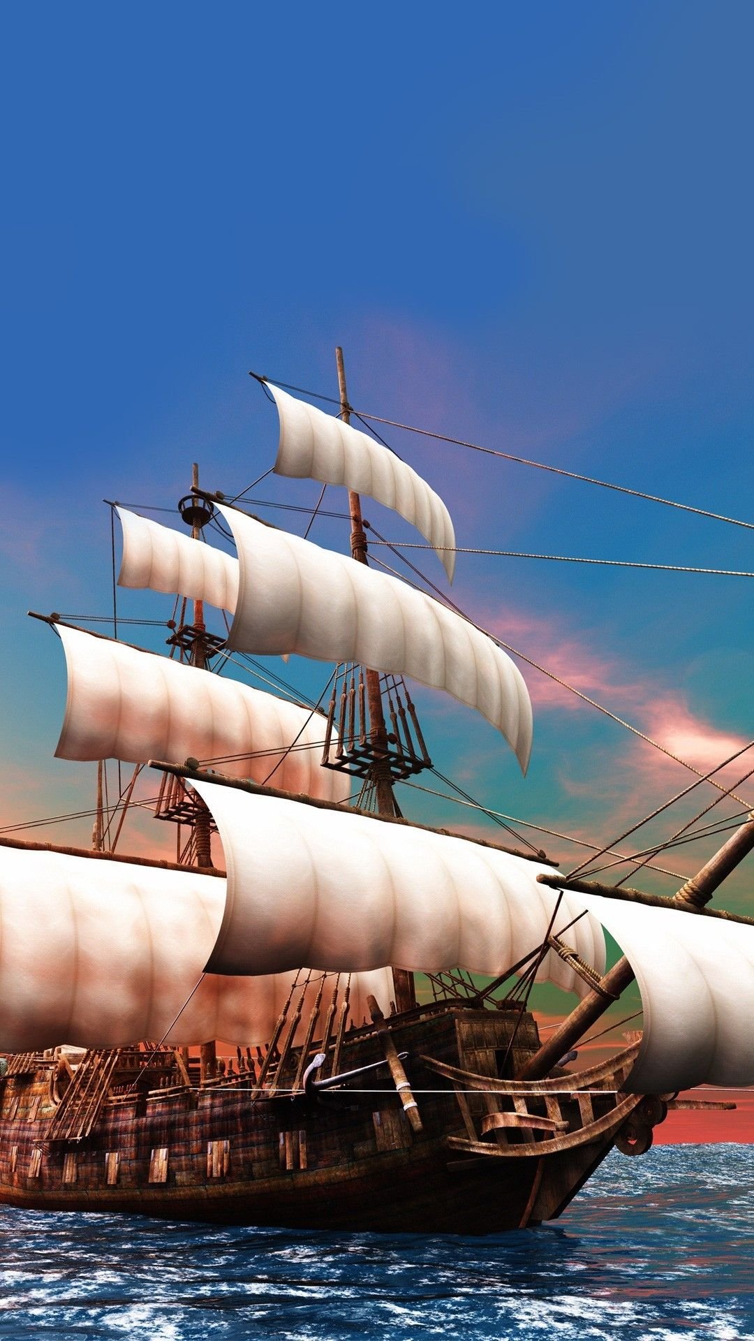 sailing ship wallpaper desktop