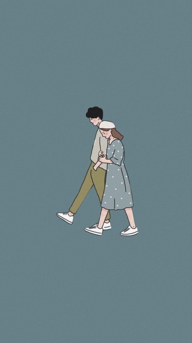 Cartoon Drawing Couple Holding Hands  Cute Cartoon Couples In Love  Free  Transparent PNG Clipart Images Download