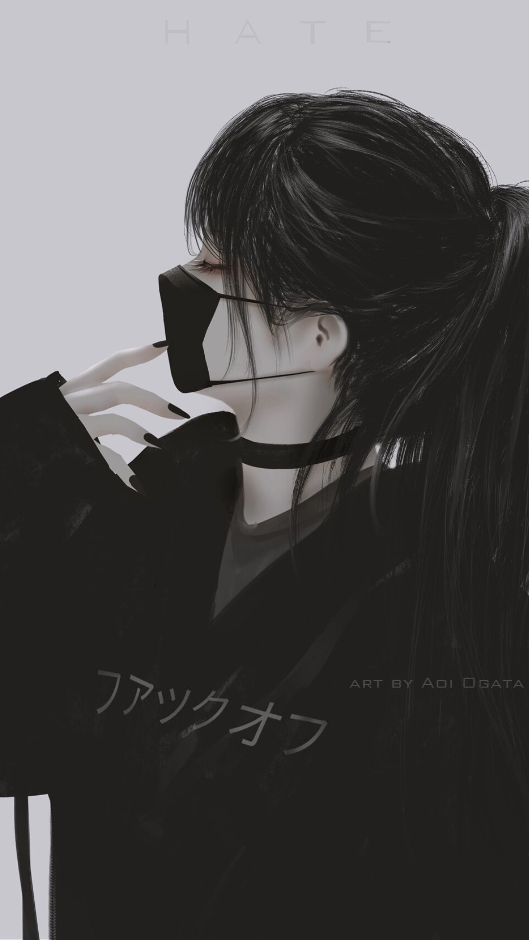 Aesthetic dark anime girl Wallpapers Download