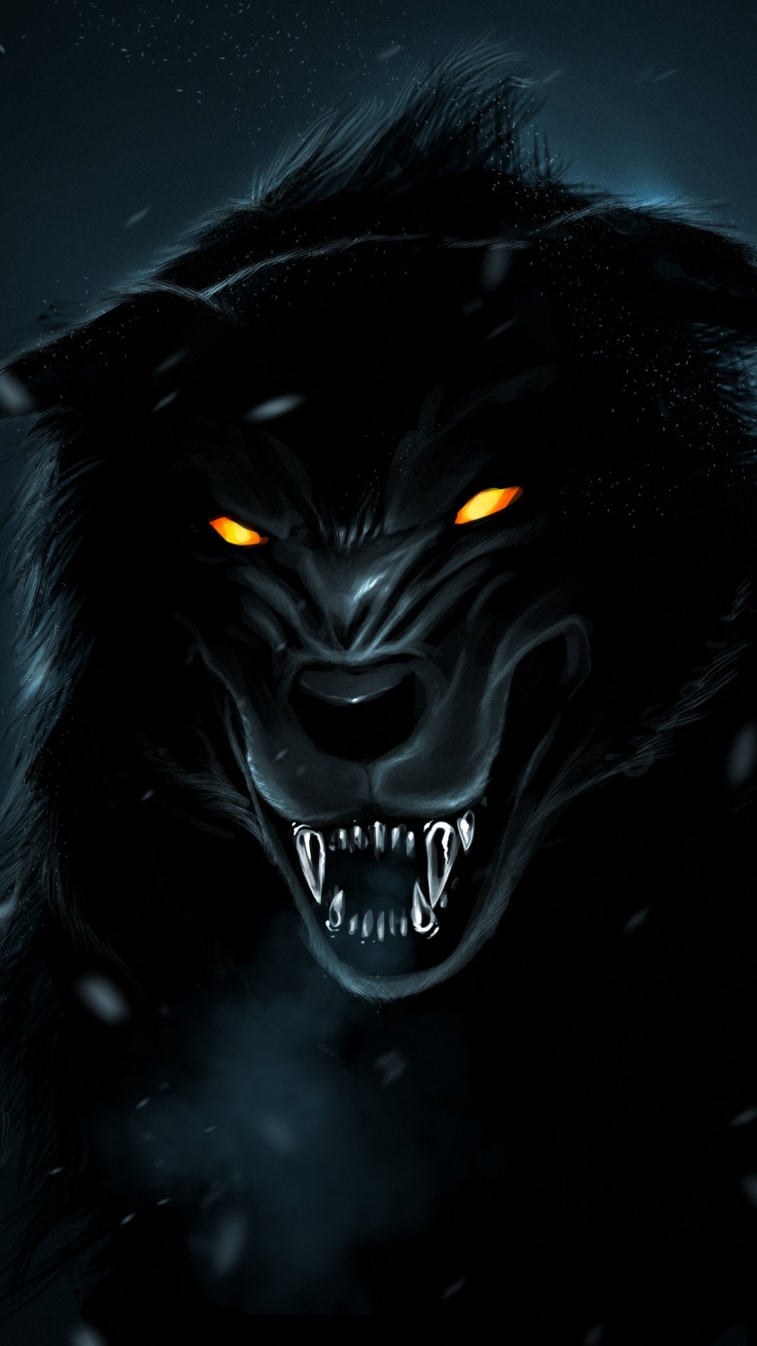 Black Wolf Wallpapers iOS - Wolf-Wallpapers.Pro | Wolf wallpaper, Angry wolf,  Black wolf