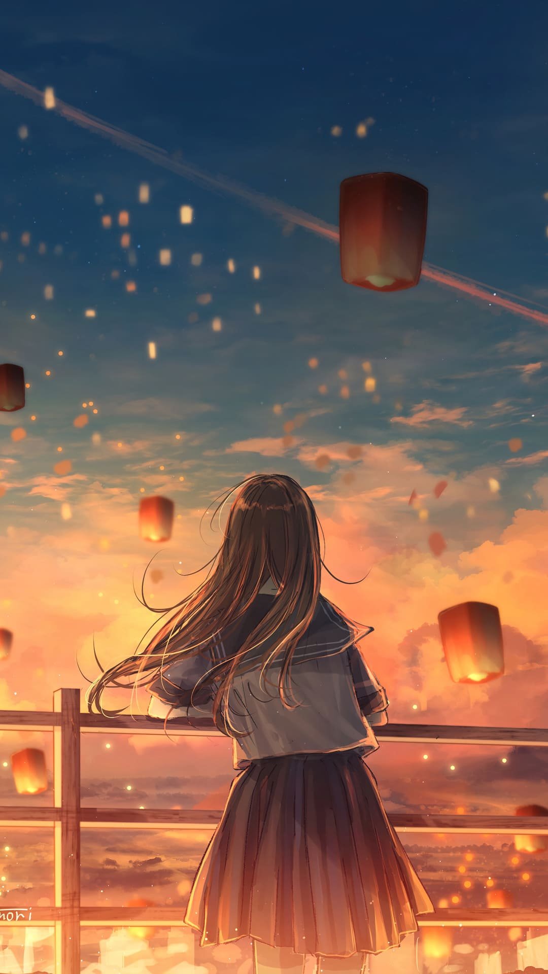 Anime Beautiful Lonely Girl    Tip Alone Girl Anime HD wallpaper   Pxfuel