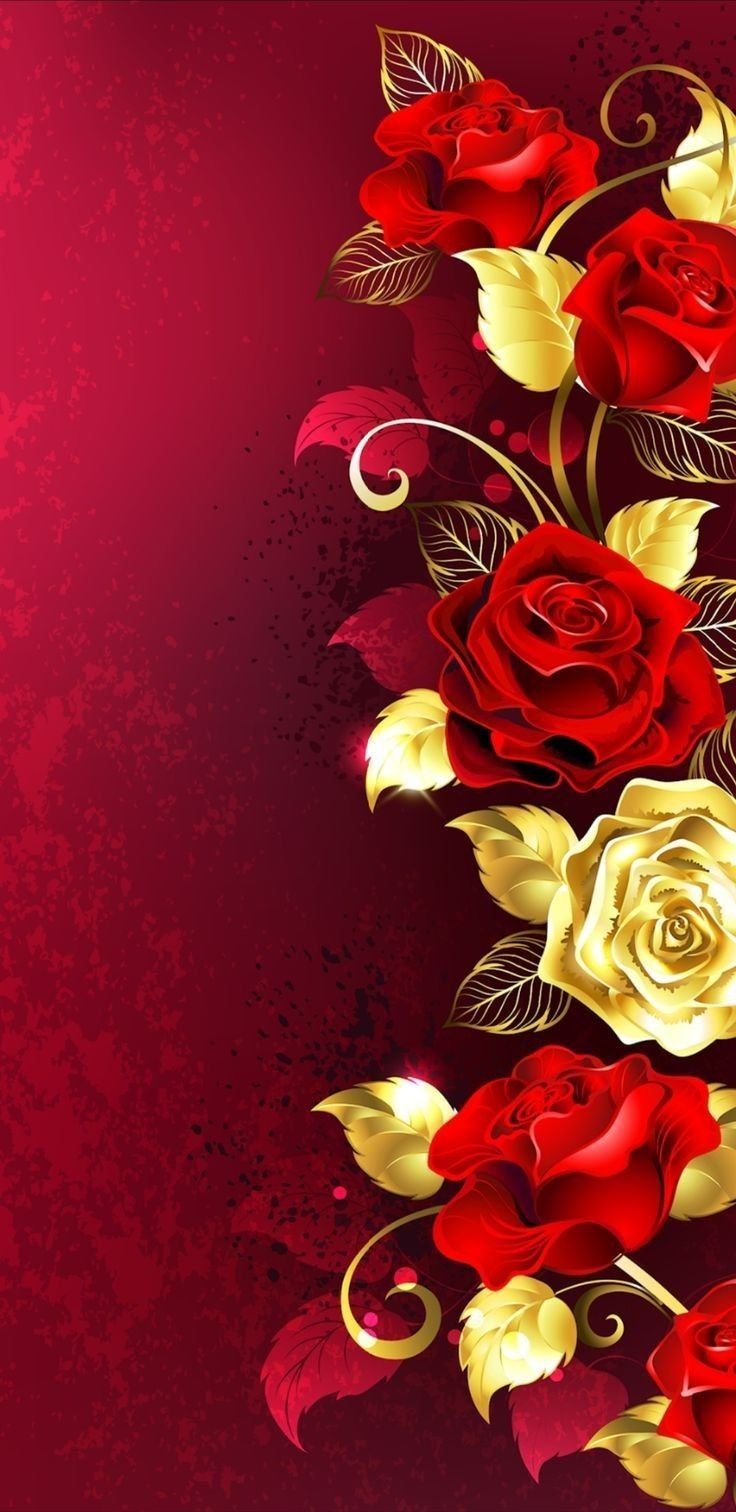 Aesthetic red roses Wallpapers Download | MobCup