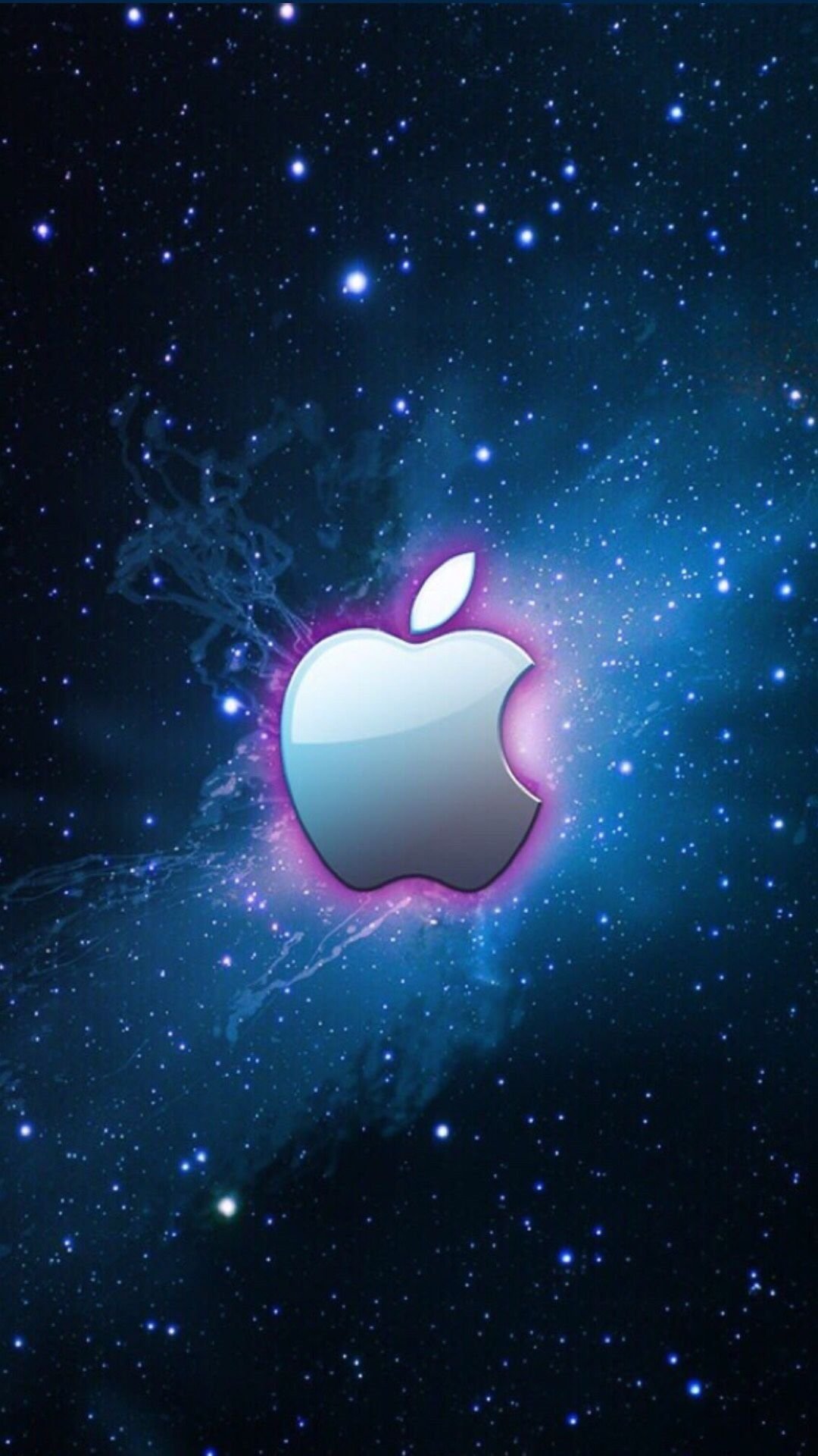 Apple Logo Galaxy