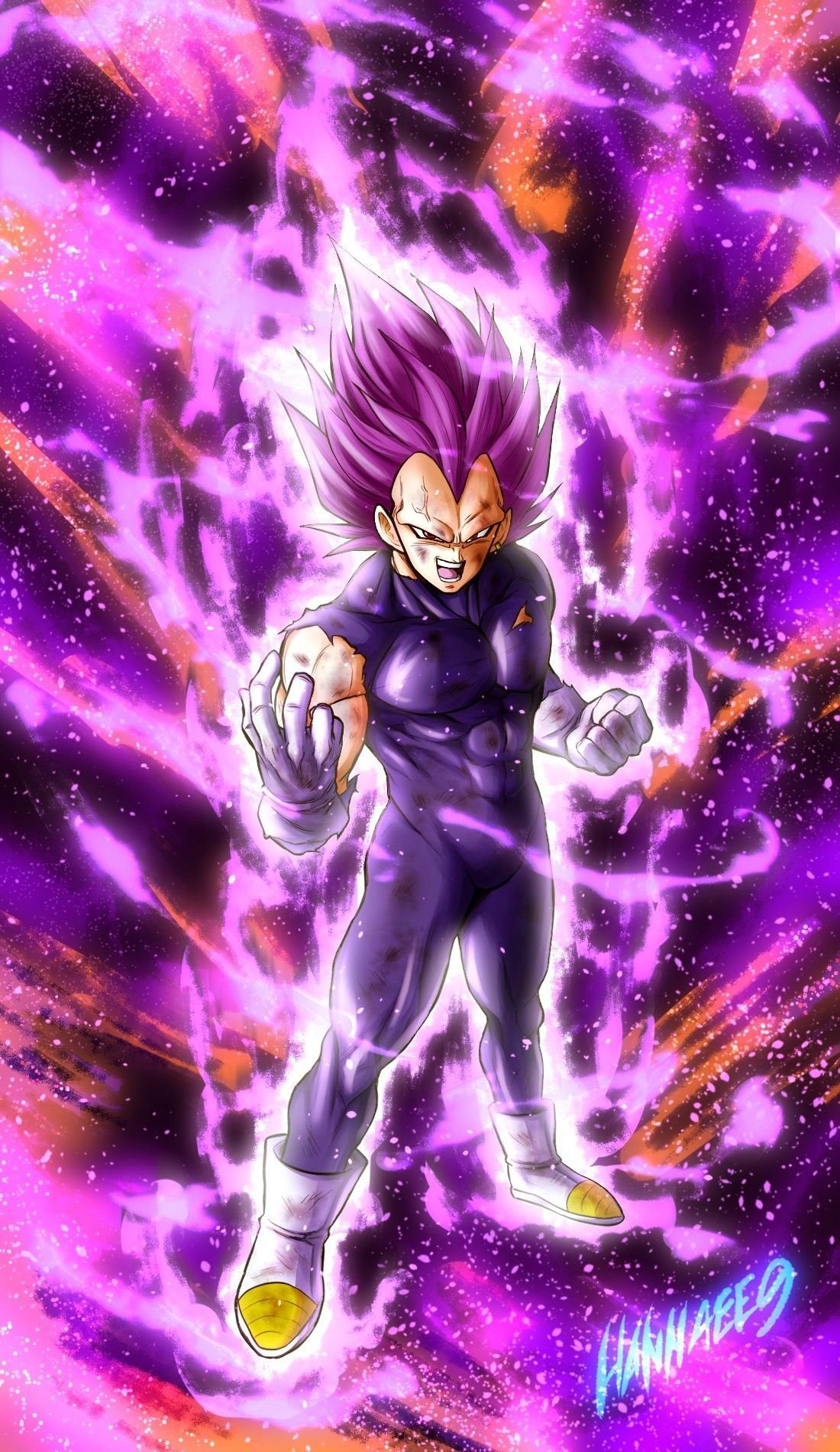 Vegeta in Ultra Ego by DT501061 余佳軒  Mobile Abyss
