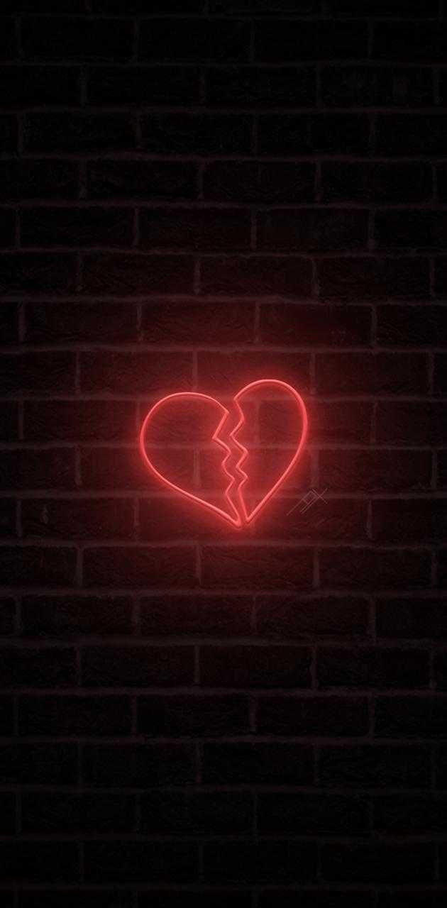 wallpaper broken love