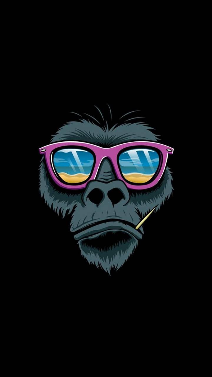 Aesthetic Cool Gorilla