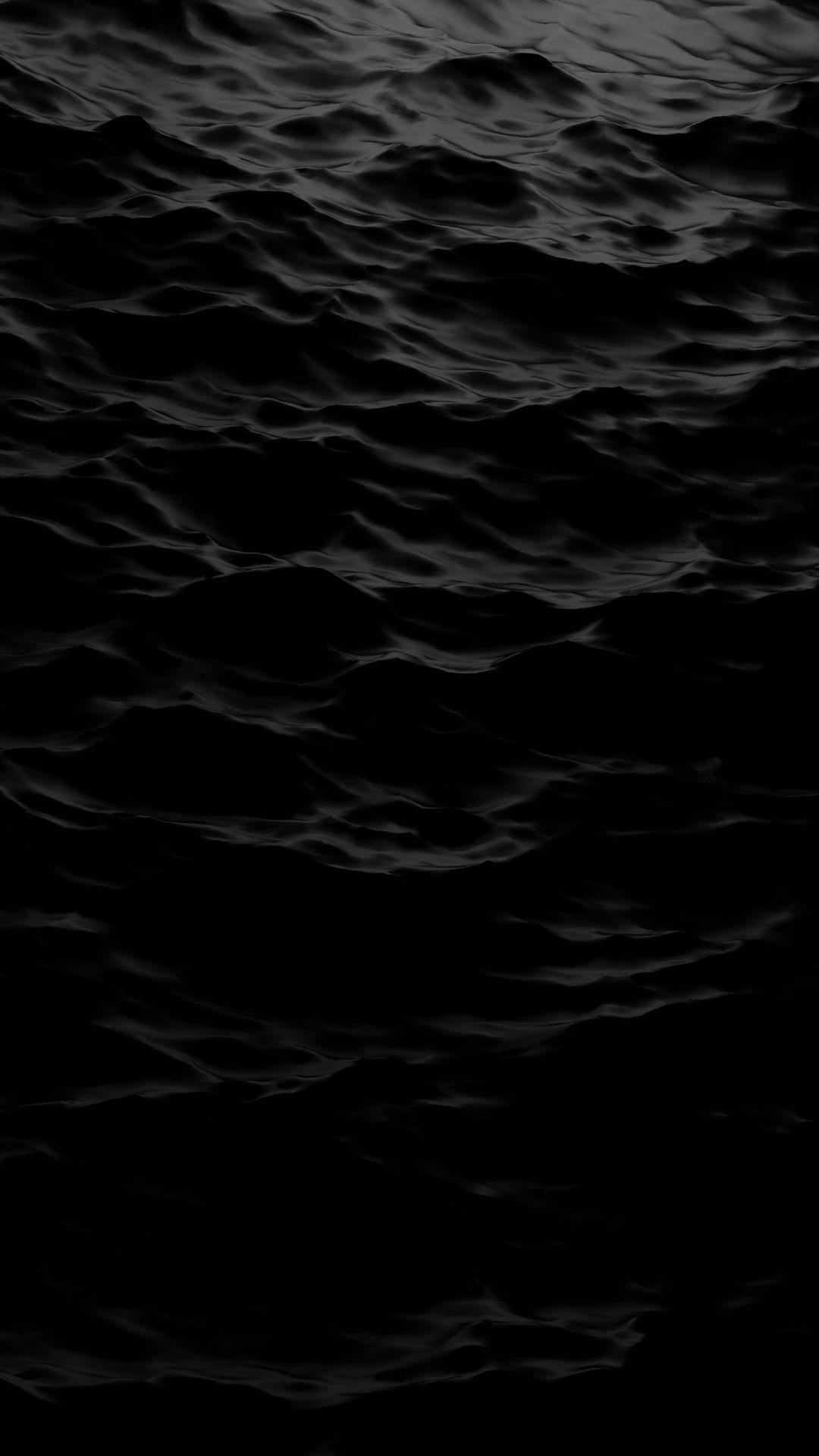 Download wallpaper 1366x768 sea waves black surface water tablet  laptop hd background