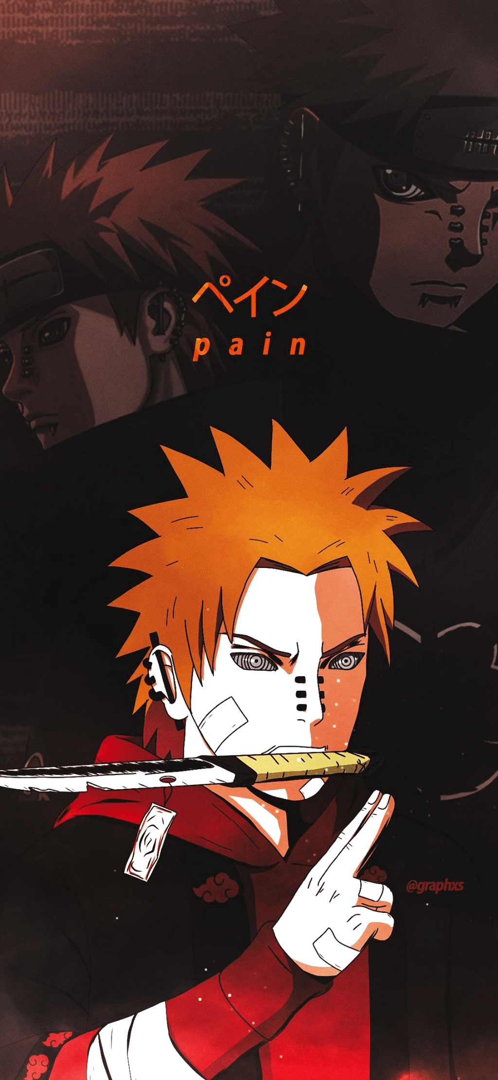 Nagato Wallpaper 4K, Naruto, Pain
