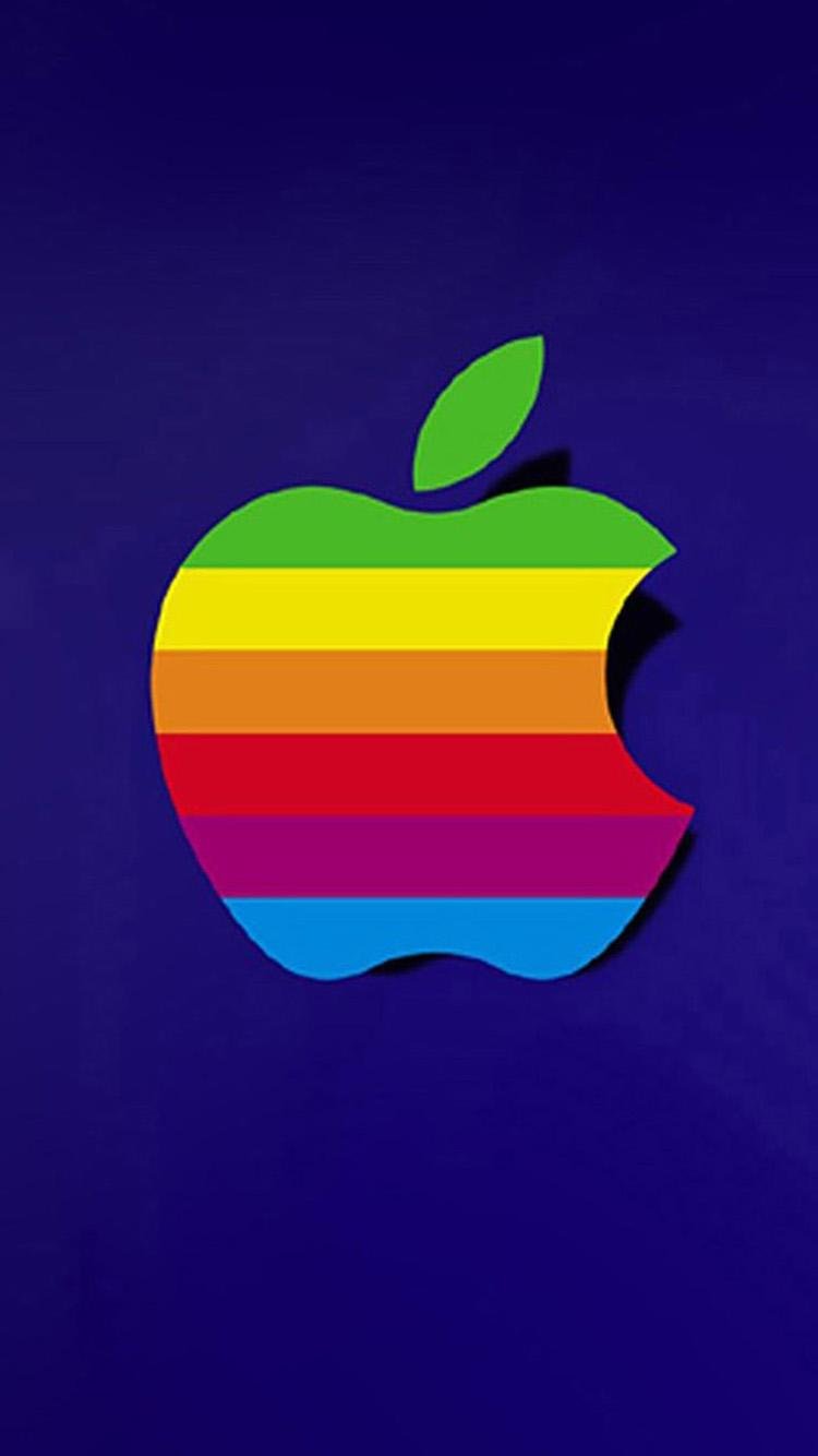 Purple apple logo Wallpapers Download | MobCup