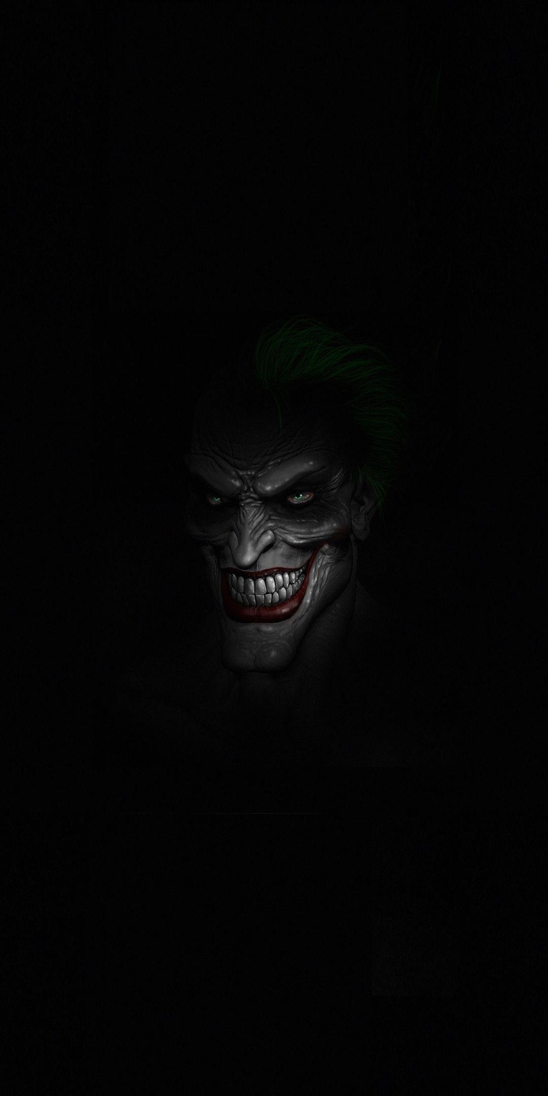 Wallpaper smile, Joker, black, joker images for desktop, section минимализм  - download
