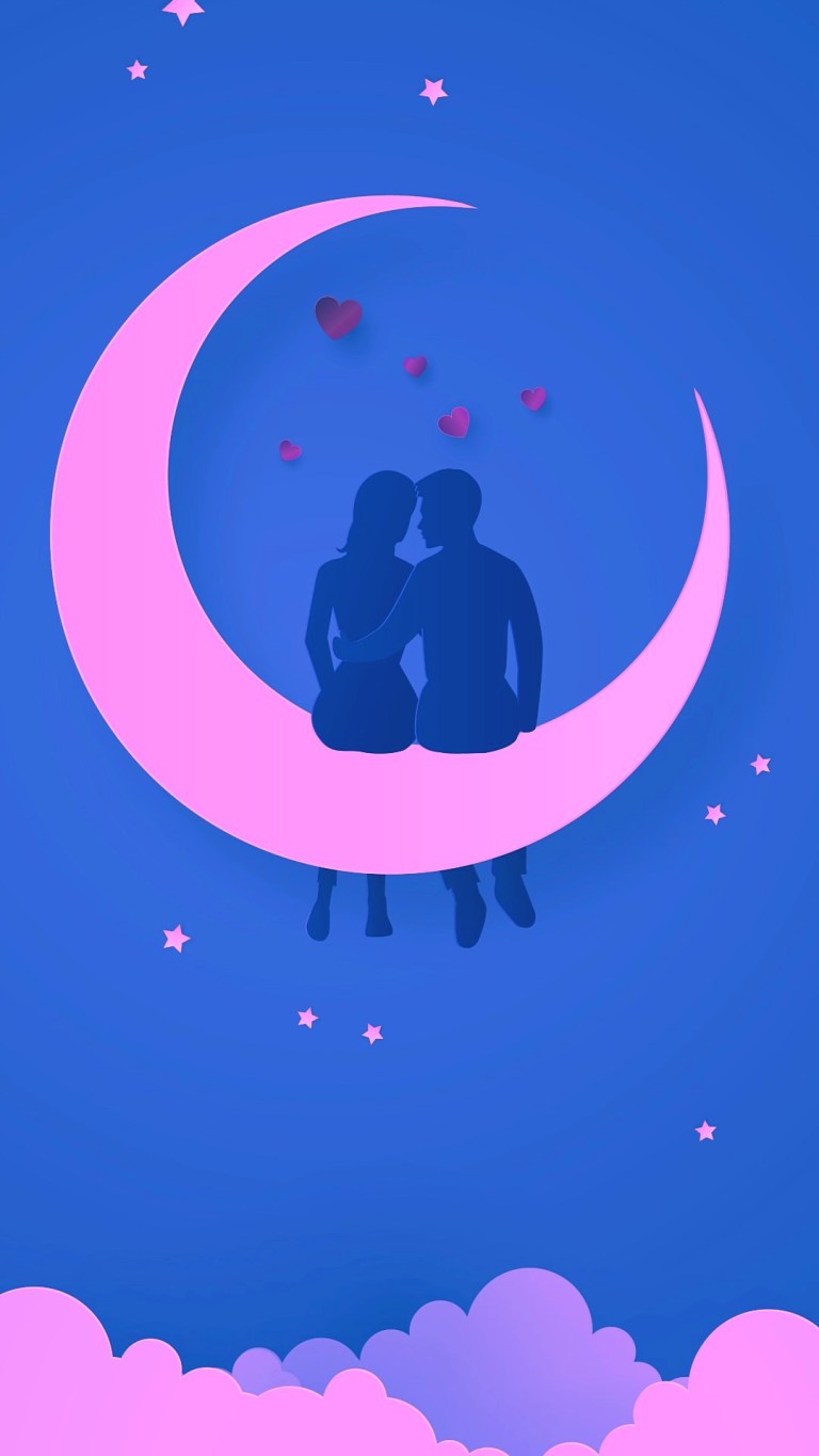 Romantic Couple Illustration