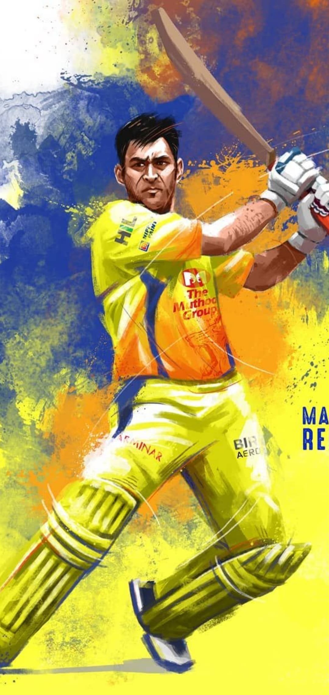 dhoni images in csk download