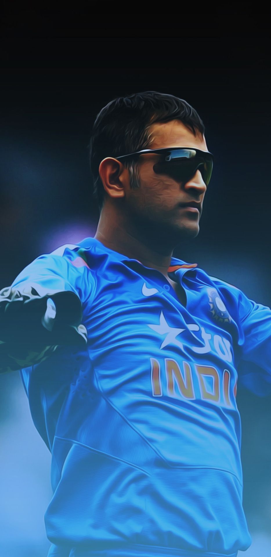 Captain Cool Ms Dhoni Wallpapers Download | MobCup