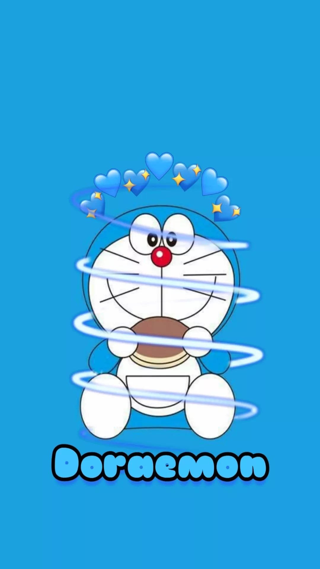 Aesthetic Doraemon With Doracake Wallpaper Download | MobCup