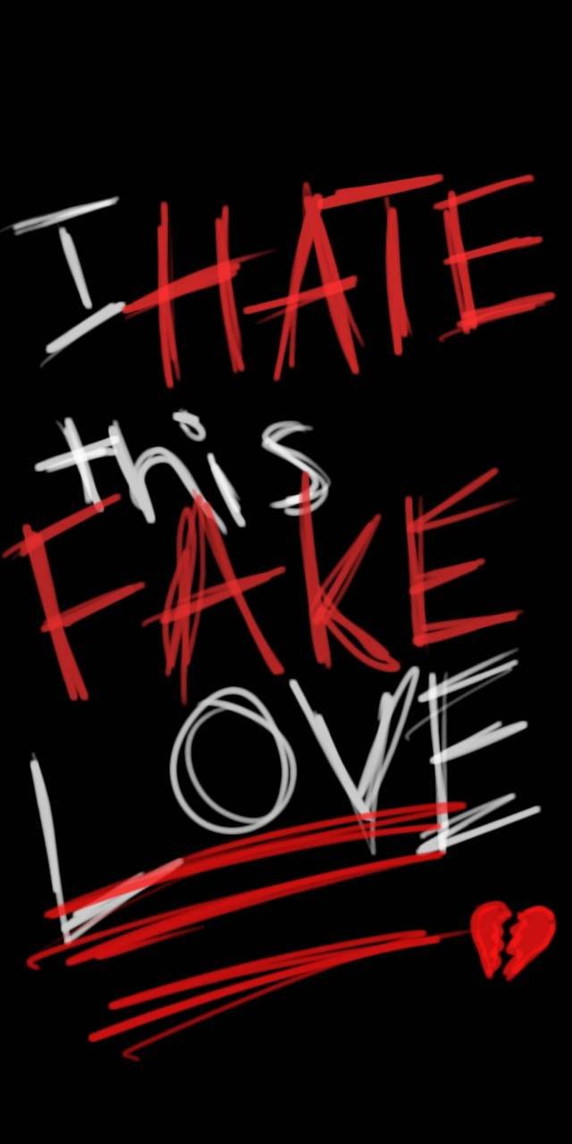 Fake love wallpaper wallpaper by Syedfardeendx - Download on ZEDGE™ | cfab