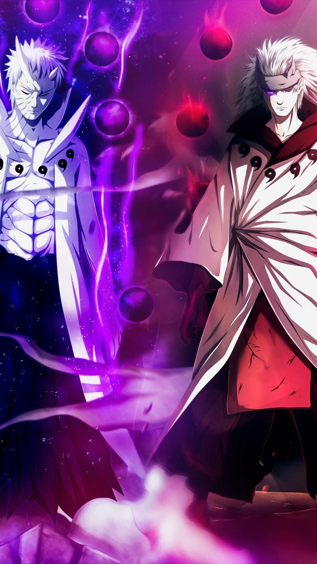 HD wallpaper Uchiha Obito Naruto anime night stars mask anime boys   Wallpaper Flare