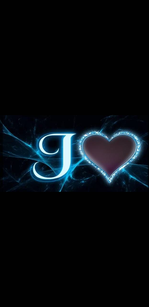J letter with heart Wallpapers Download | MobCup