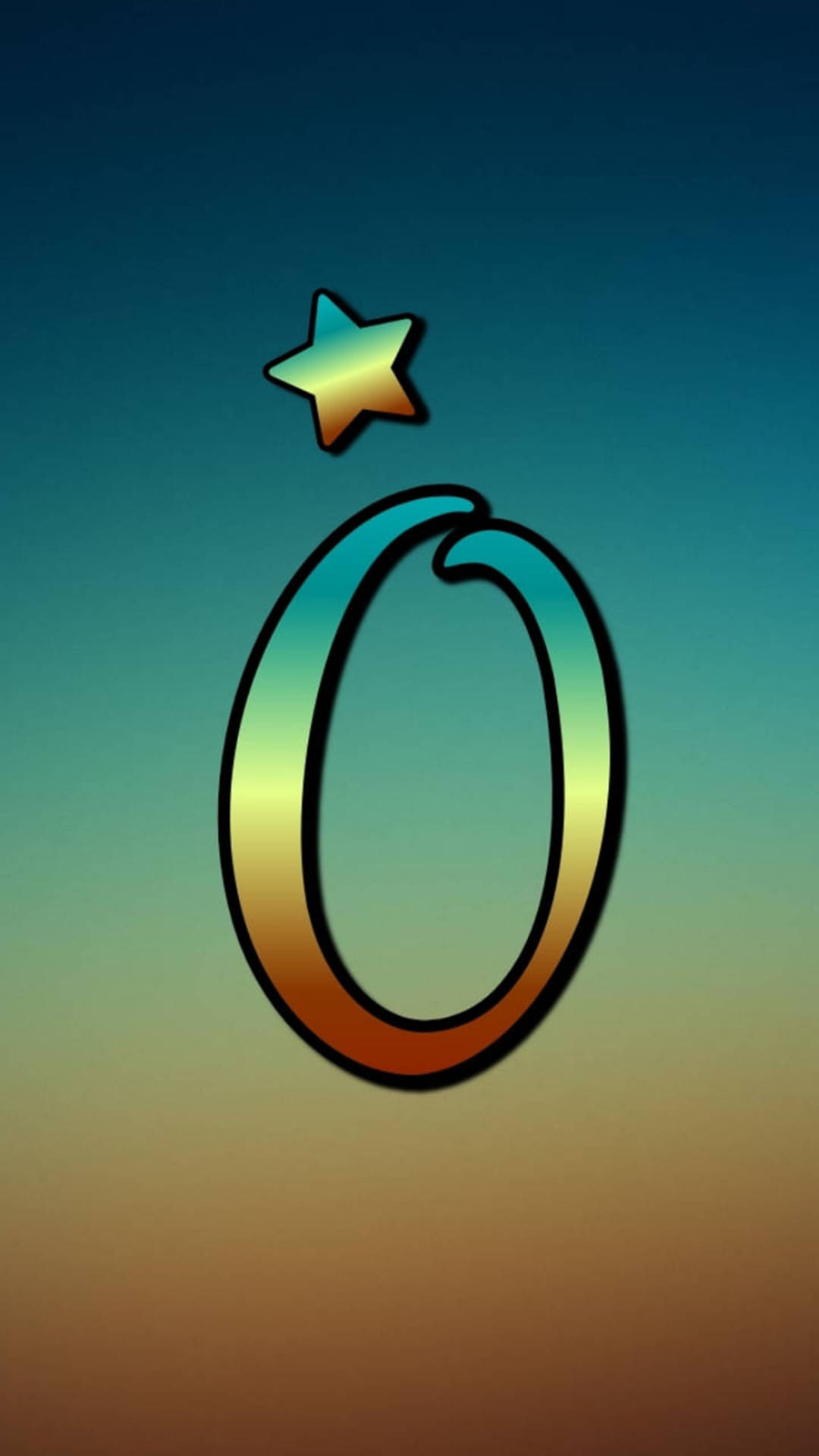 Letter o with star Wallpapers Download | MobCup