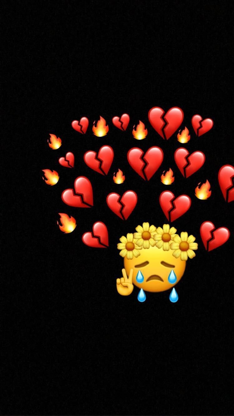 Heart Emoji Wallpapers  Wallpaper Cave