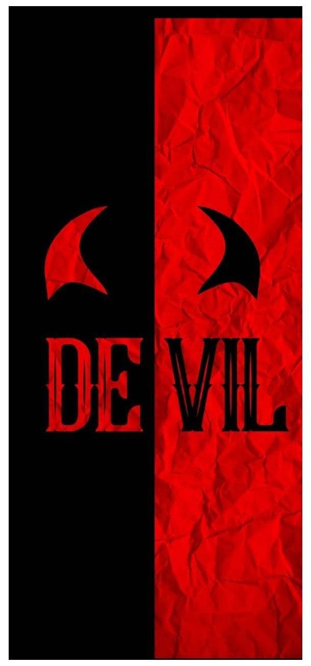 DEVIL, demon, glitch, scary, simplistic, HD phone wallpaper | Peakpx