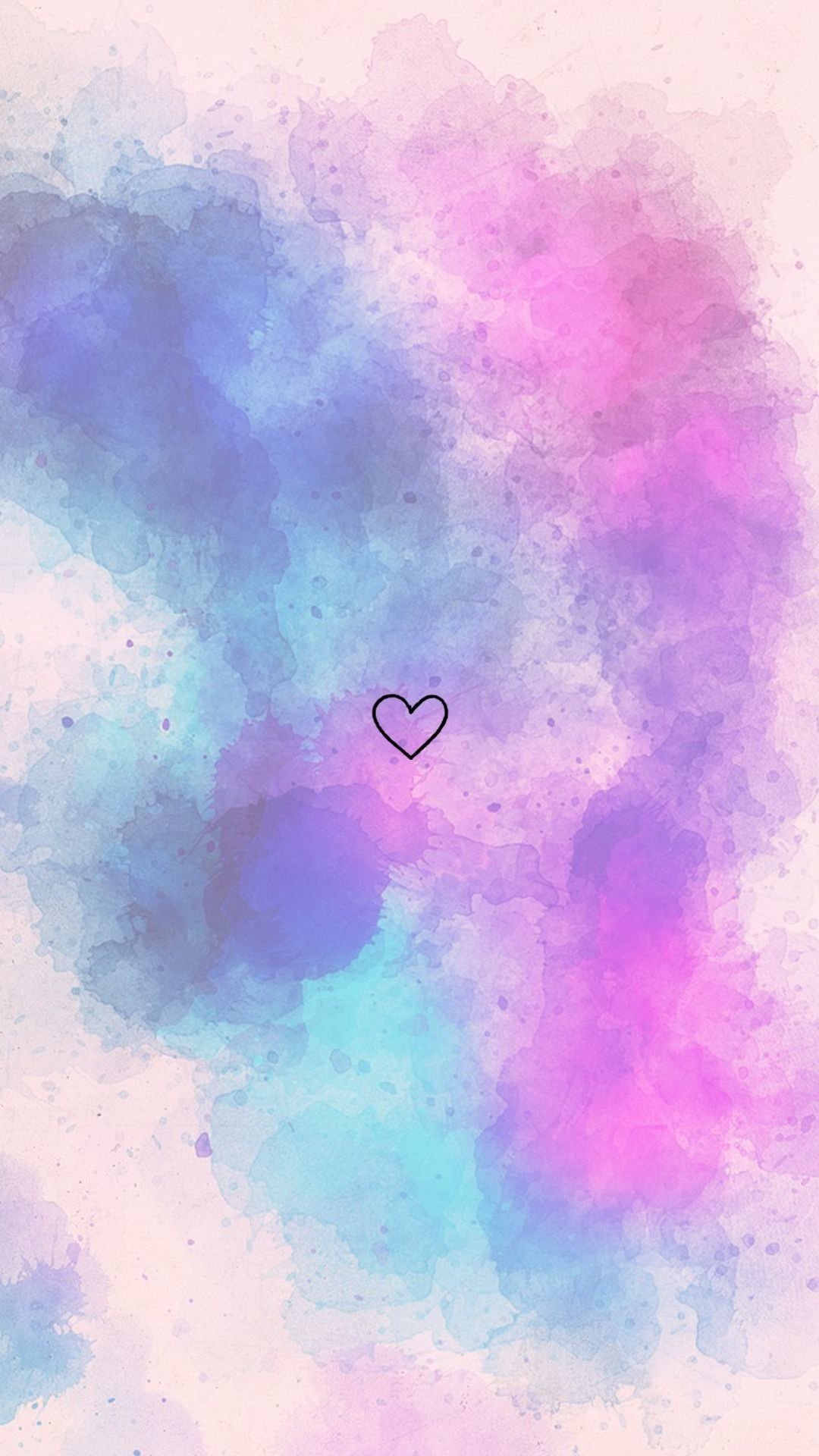 Heart and lines cute aesthetic Wallpapers Download | MobCup