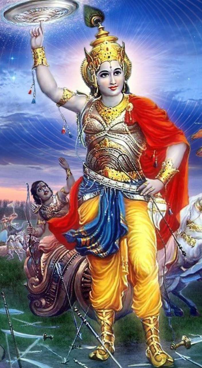 Lord Shri Krishna Mahabharat Wallpaper Download | MobCup