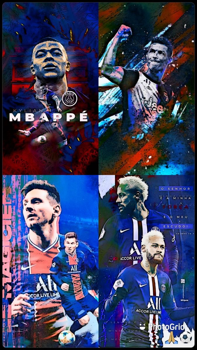 About Ronaldo Vs Messi Vs Neymar Vs Mbappe Wallpapers Google Play  version   Apptopia