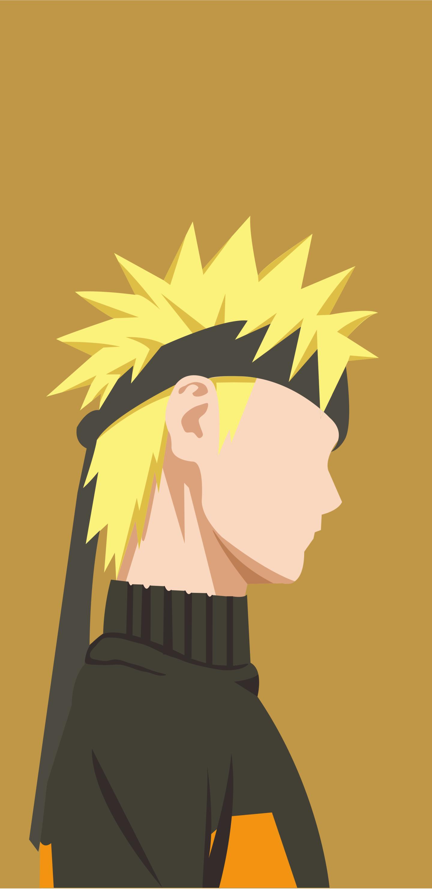 Vector art anime naruto