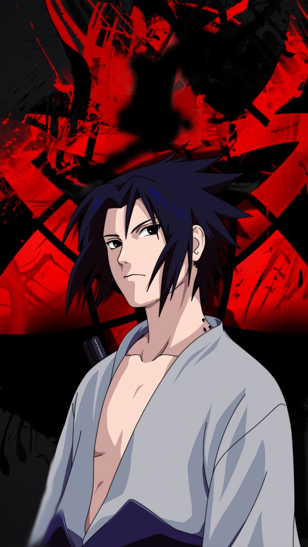 Sasuke, naruto, electric blue, magenta, naruto , sasuke , sasuke uchiha,  uchiha sasuke , anime HD phone wallpaper | Pxfuel