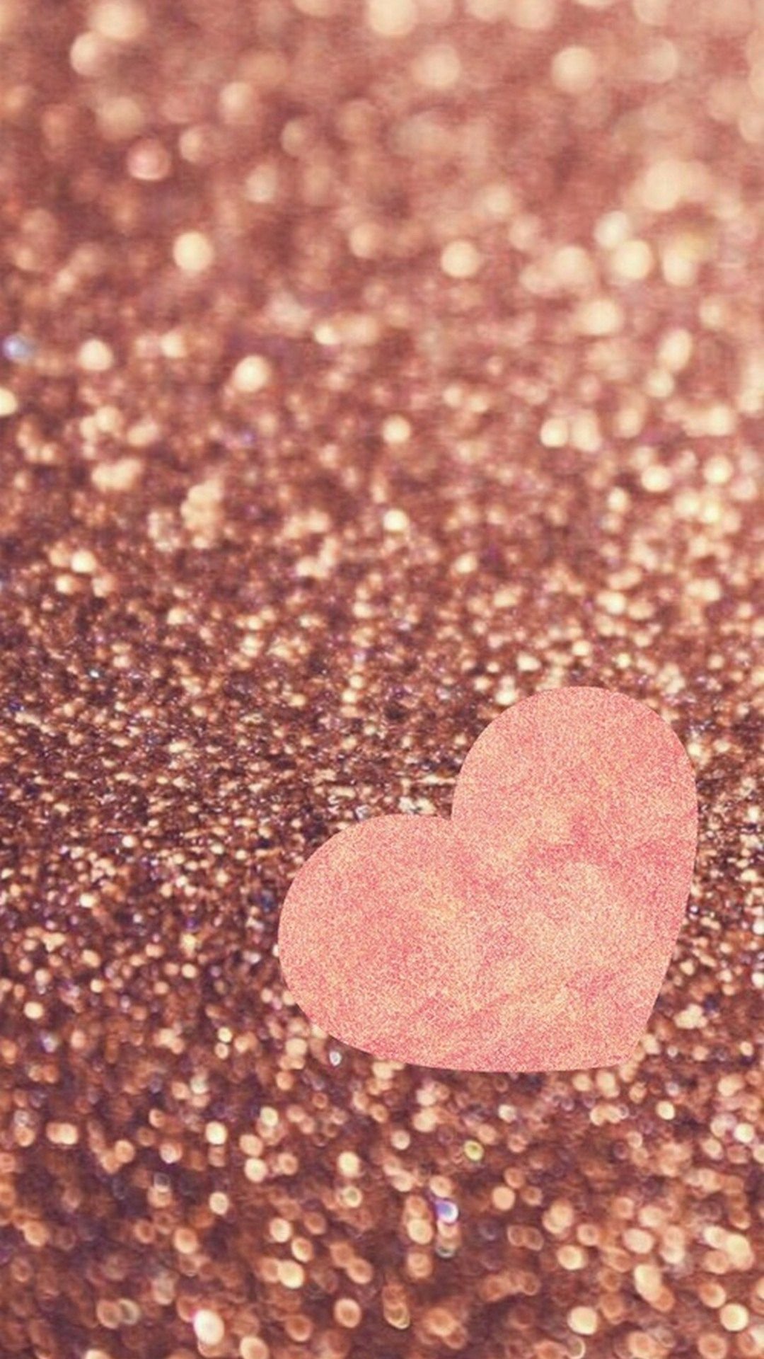 Rose gold heart Wallpapers Download  MobCup
