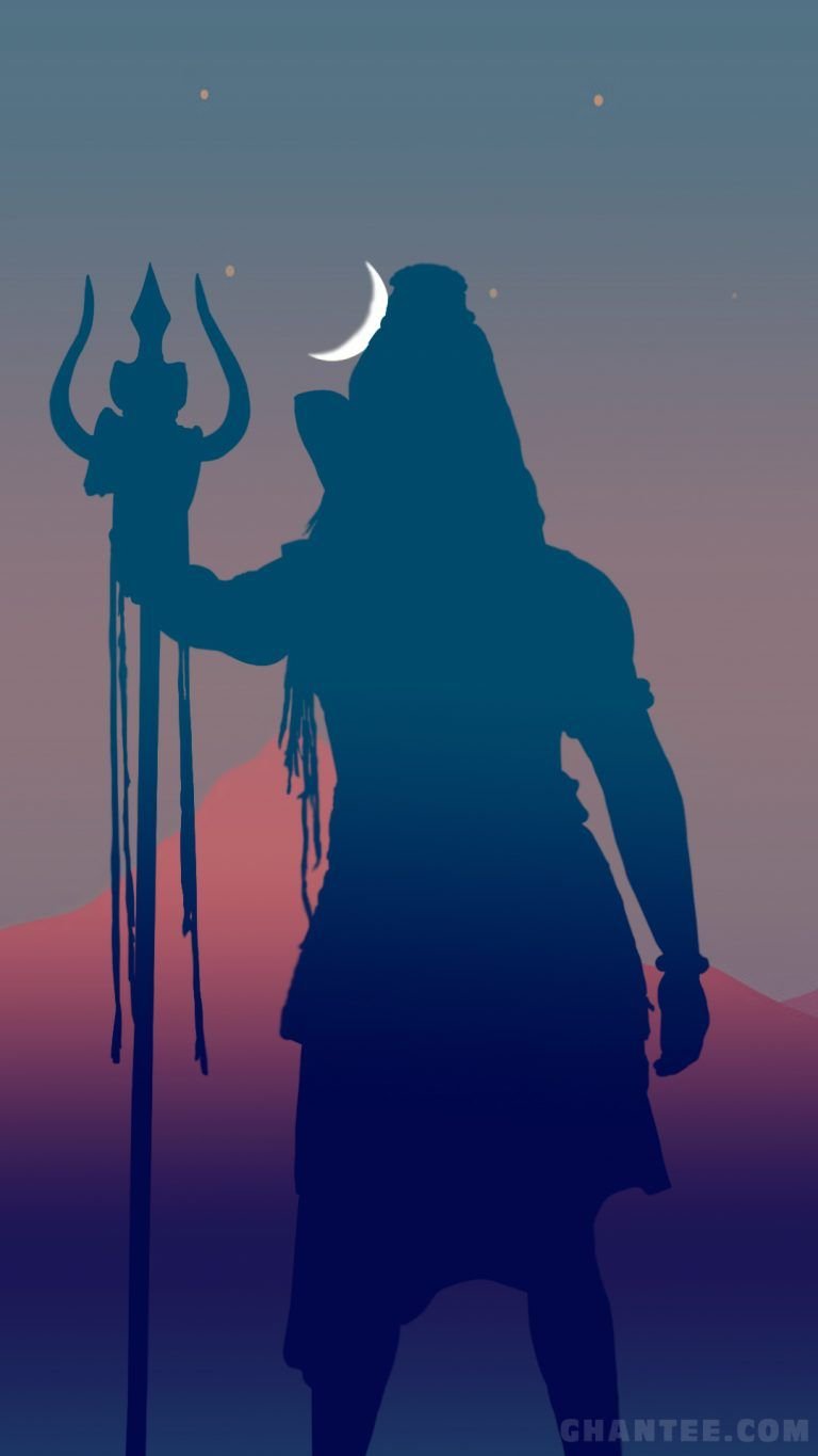 Lord Shiva - Silhouette Wallpaper Download | MobCup