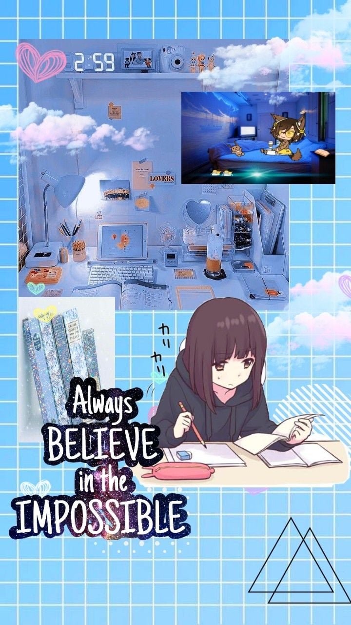 11 Anime Girl Studying Wallpapers  WallpaperSafari