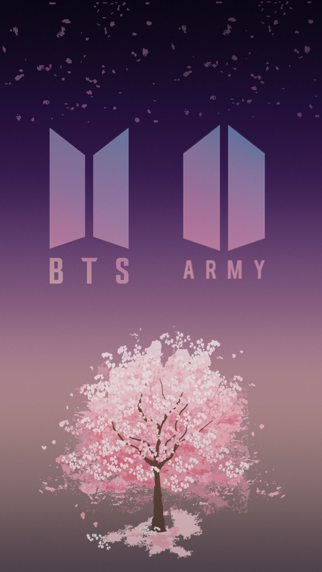 Download BTS White Suit Purple Aesthetic Wallpaper
