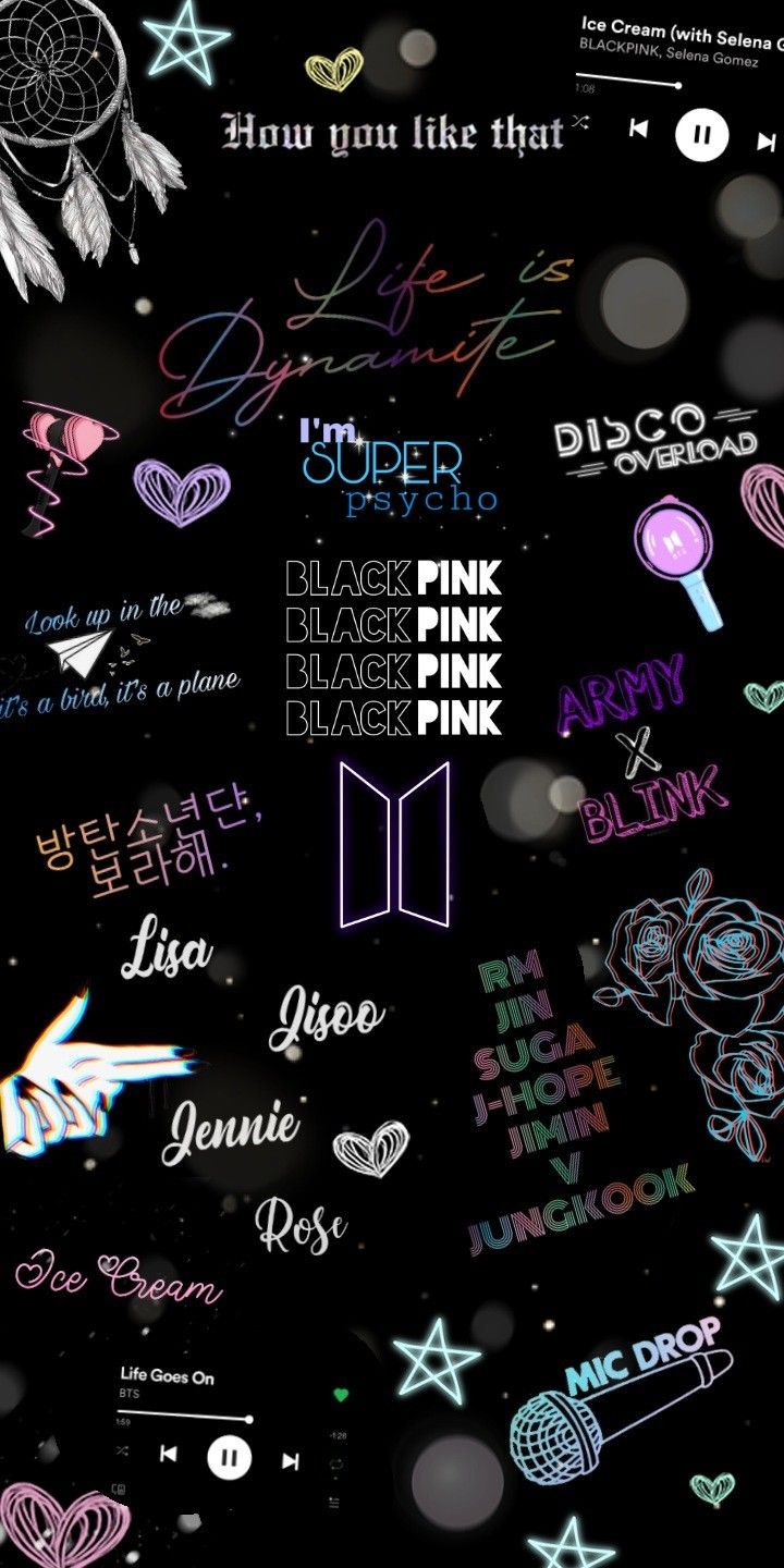 bts army girl aesthetic wallpaper hd 4k