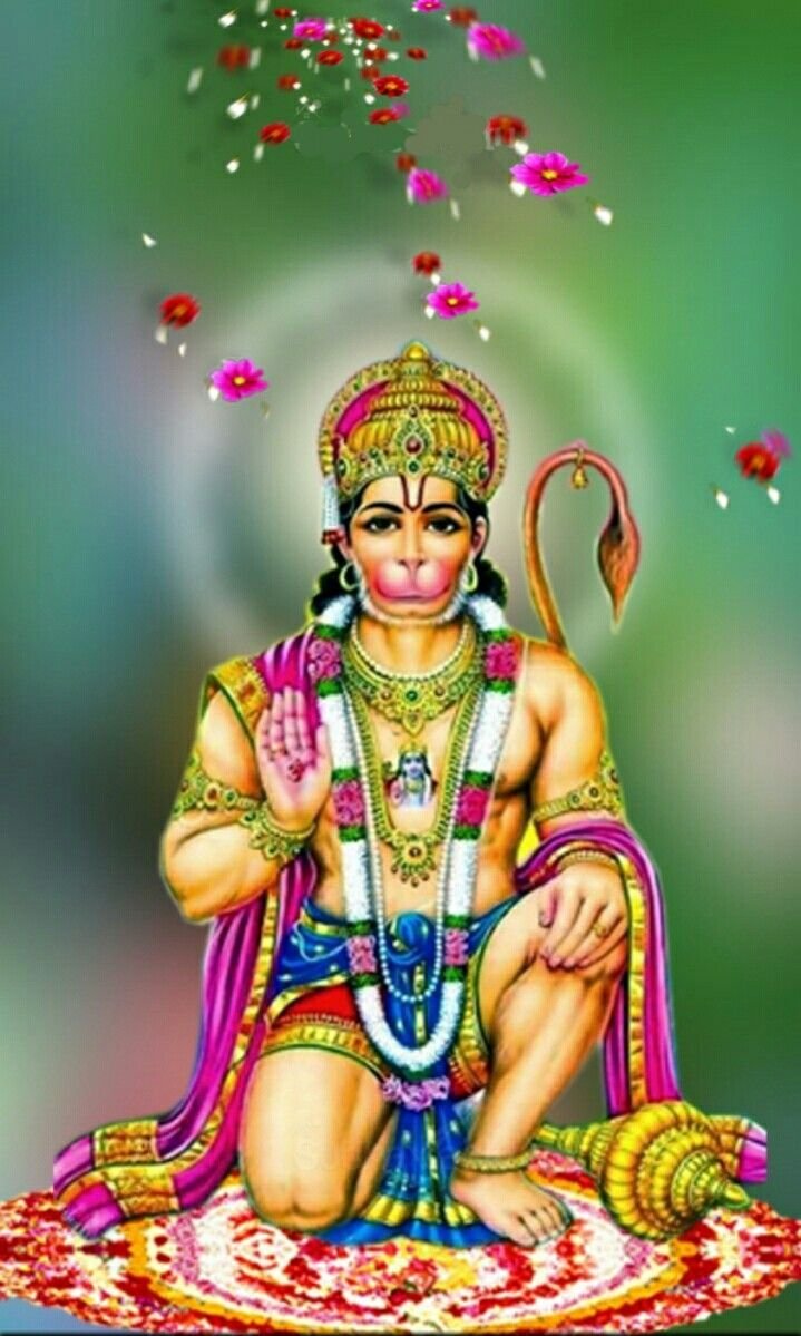 Lord Hanuman Blessings Wallpaper Download | MobCup