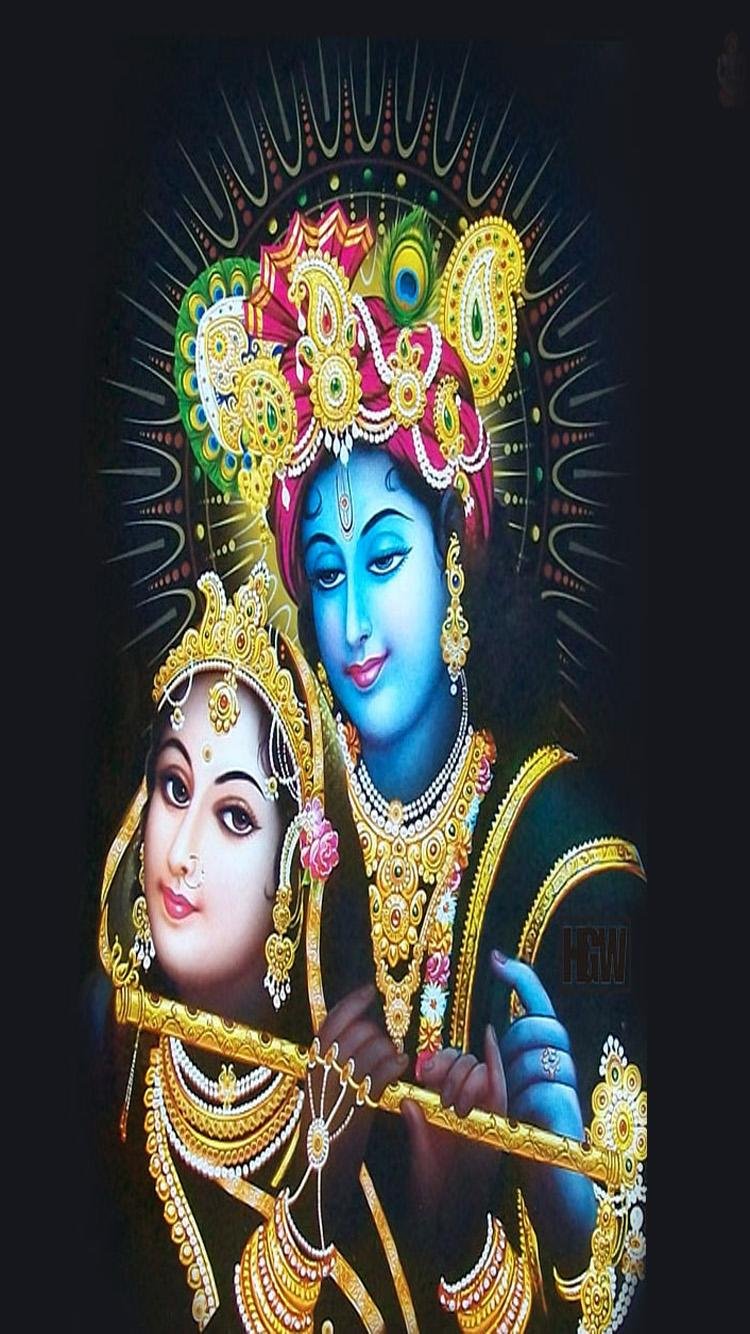 hindu god krishna hd wallpaper