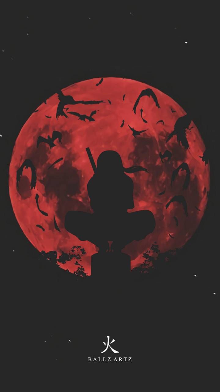 Akatsuki itachi red flames Wallpapers Download | MobCup