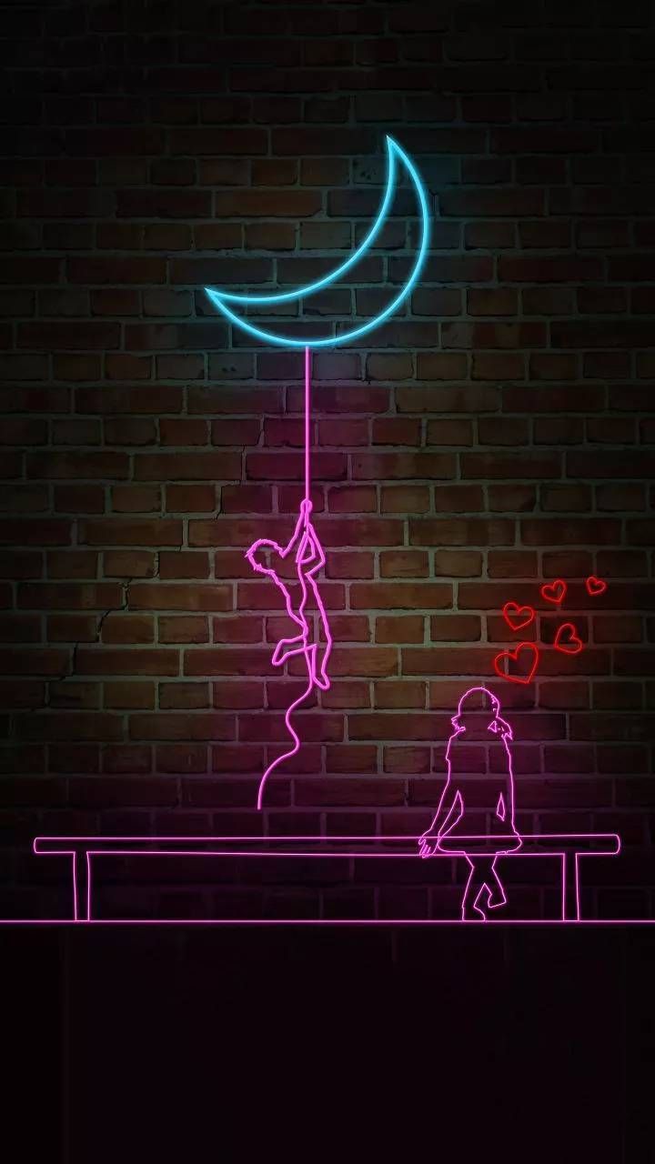 T neon love Wallpapers Download