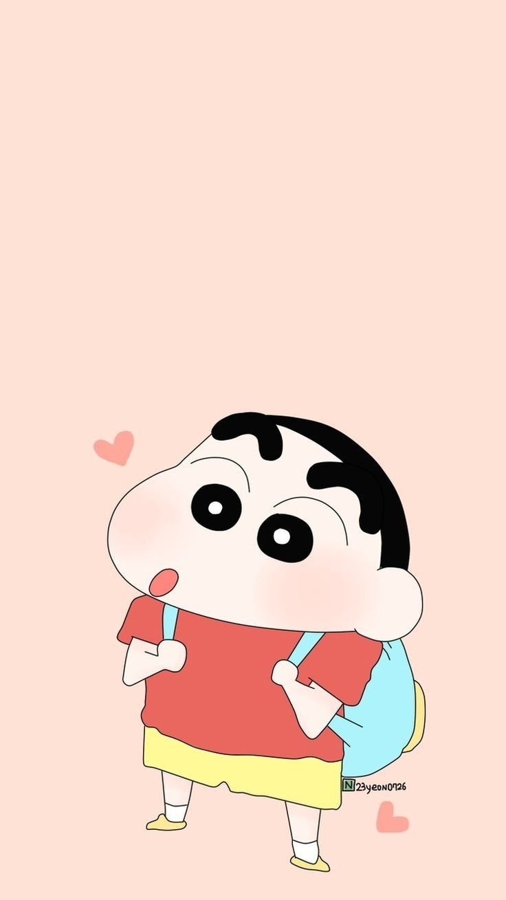 Cute shinchan heart Wallpapers Download | MobCup