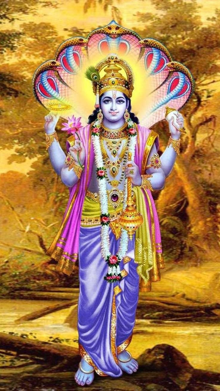 🔥 God Vishnu Face Wallpaper HD Download | MyGodImages