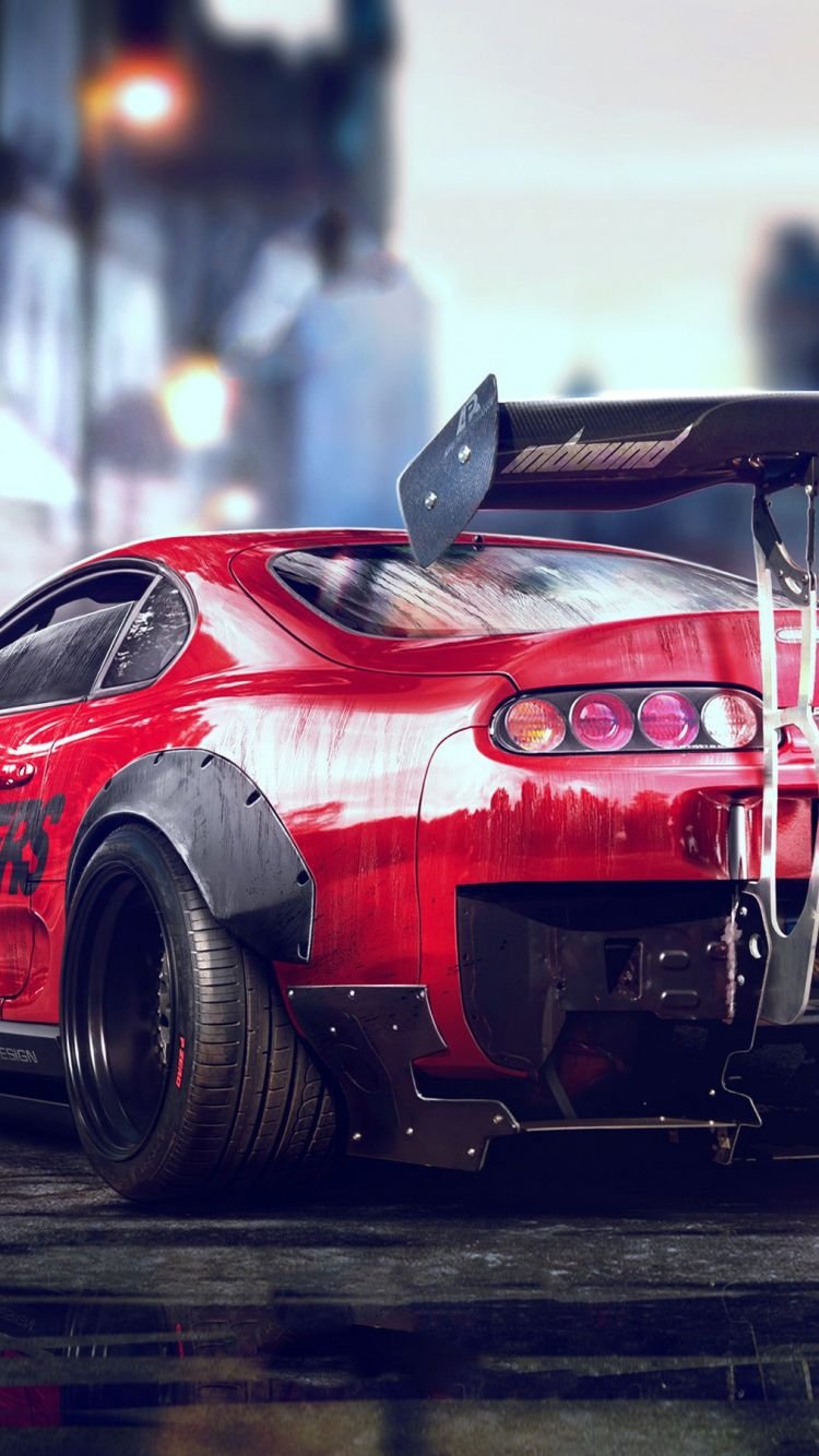 Download A white Toyota Supra ready for the open road Wallpaper   Wallpaperscom