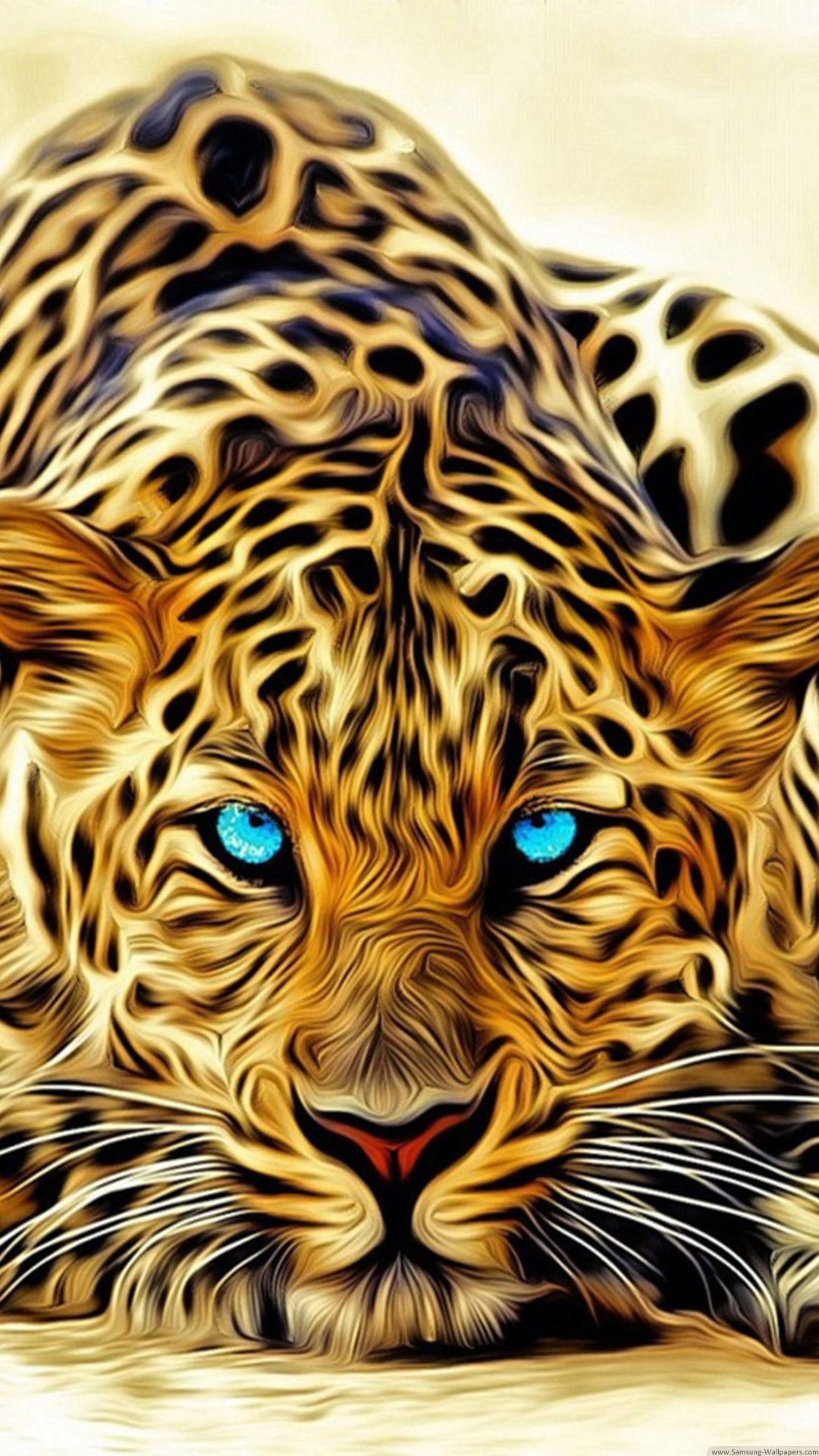 Animated Painting Leopard