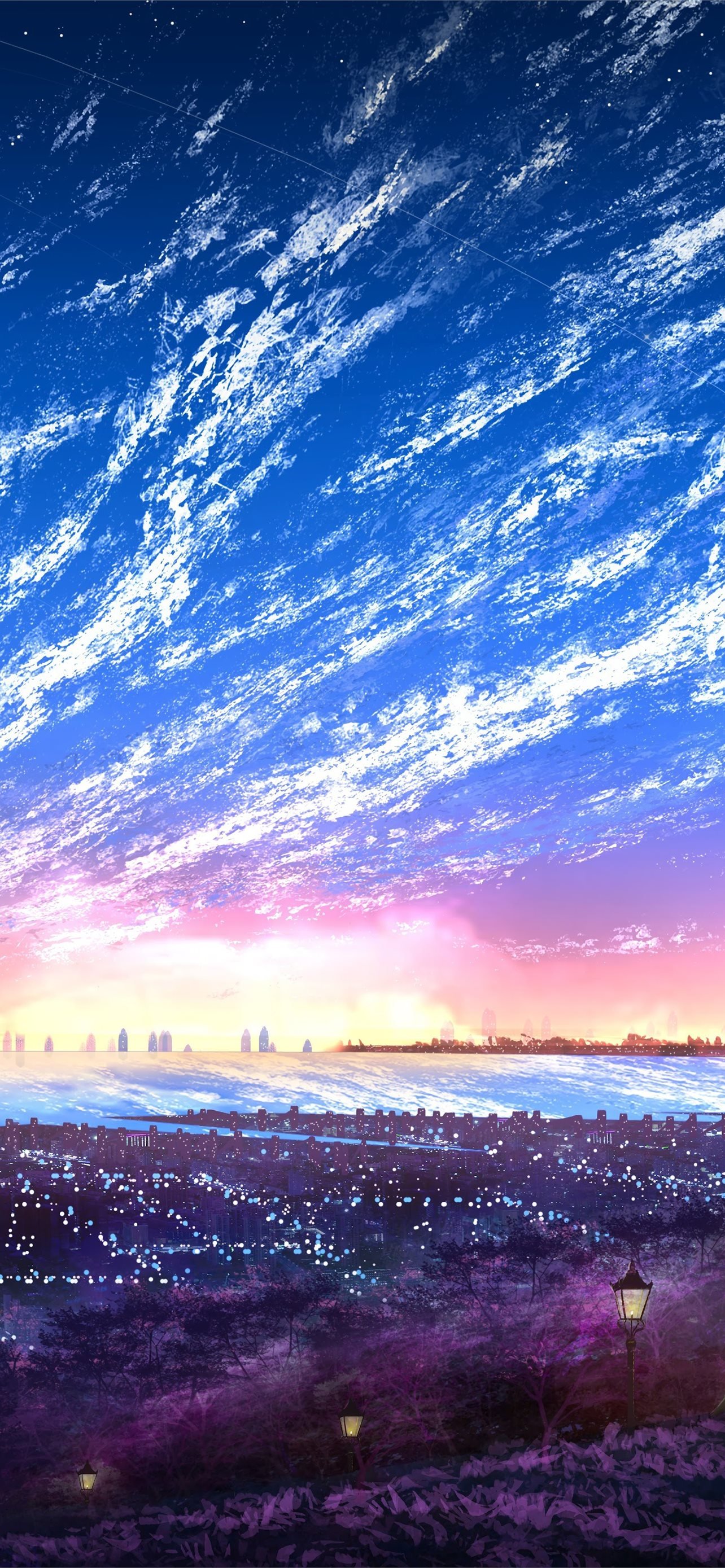 Anime vertical scenery Wallpapers Download | MobCup