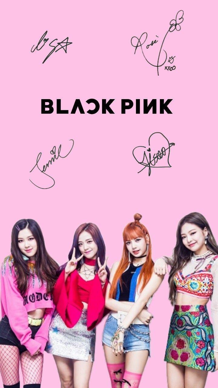 Blackpink around the world a pink Wallpapers Download | MobCup